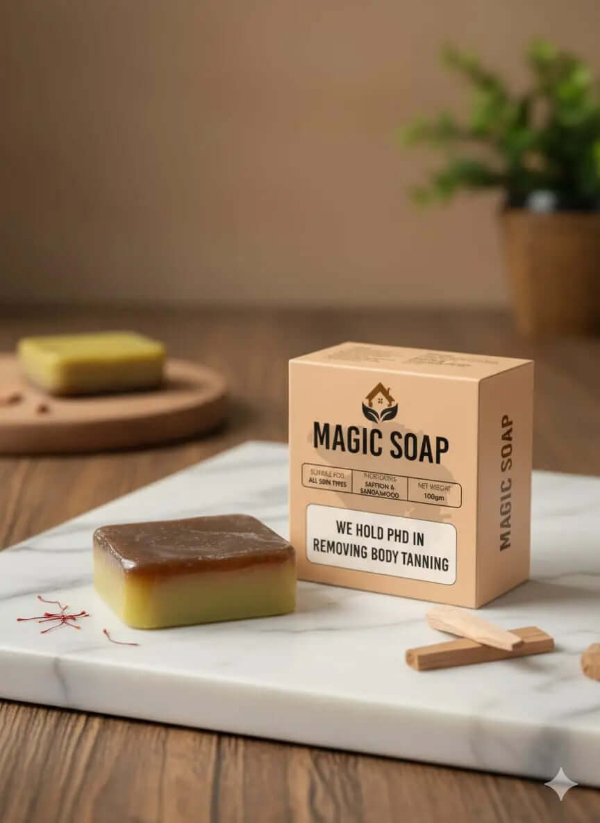 Handmade Magic Soaps For Skin Glow