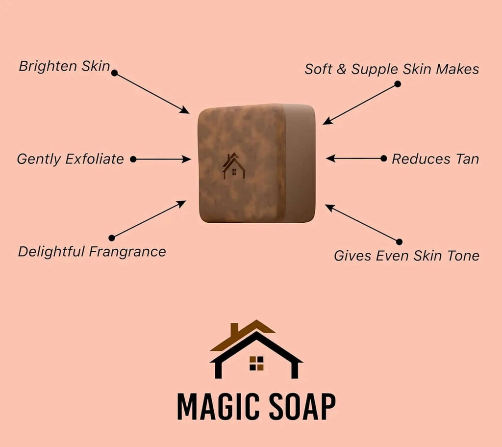 Handmade Magic Soaps For Skin Glow a