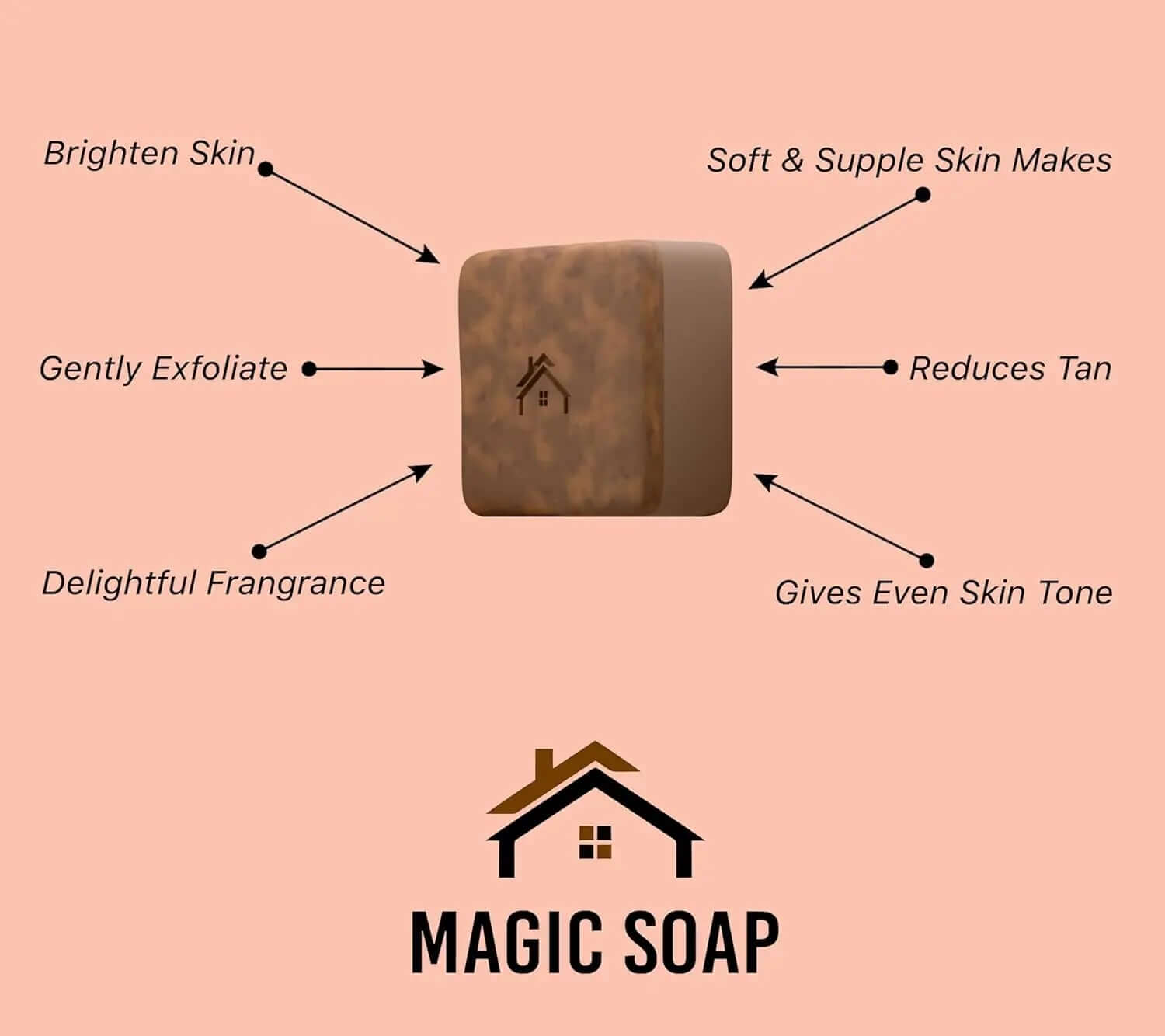 Handmade Magic Soaps For Skin Glow a