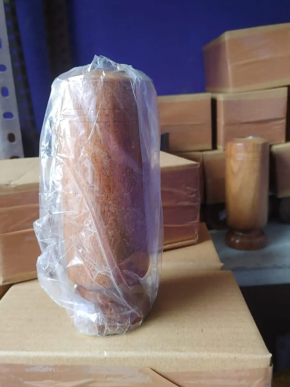 Vijaysar wood tumbler
